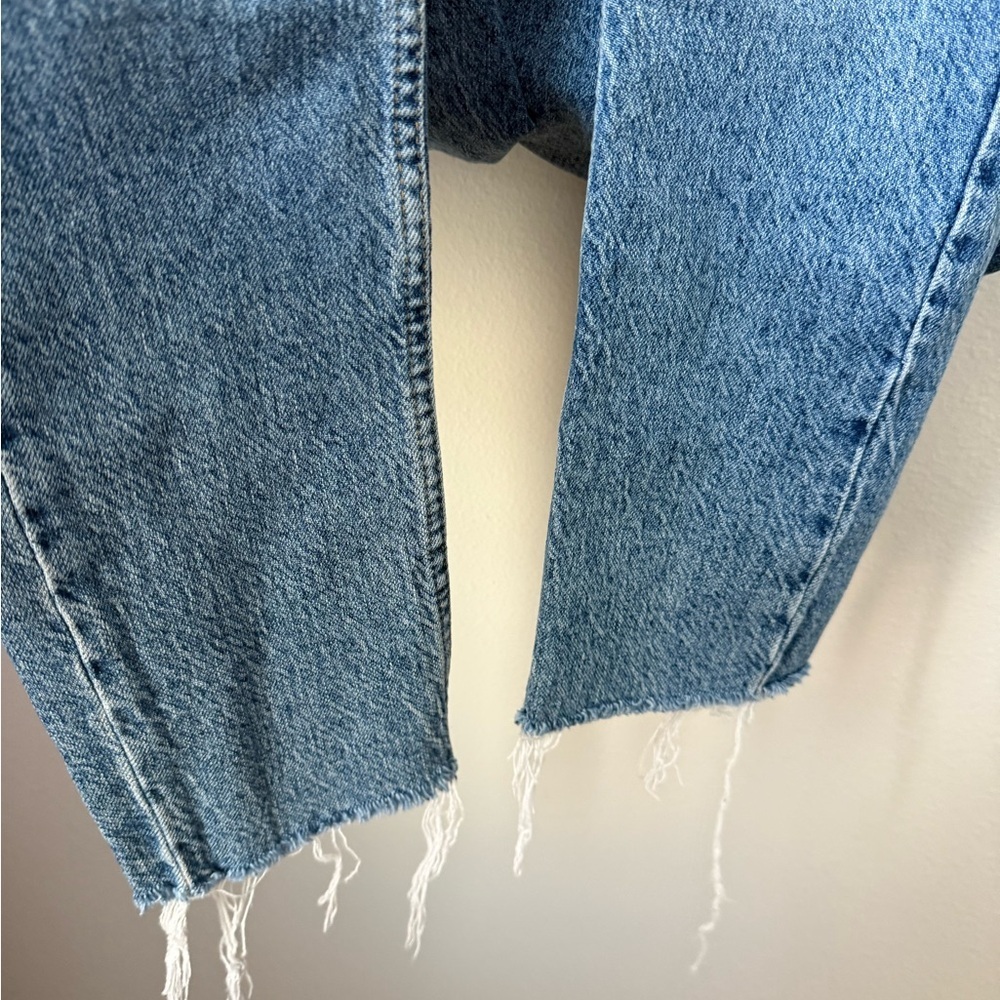 BDG Edie Raw Hem Blue Denim Jeans Size 26 - Picture 3 of 6